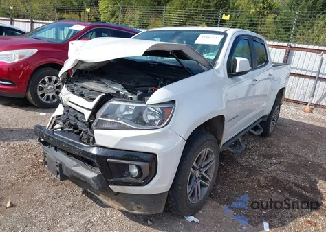 2022 Chevrolet Colorado 2Wd Short Box Lt z USA, uszkodzony, nr VIN 1GCGSCEN2N1134721
